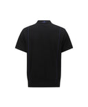 Men's Short-Sleeved Pullover - Black