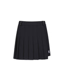 [Signature] ANEW Golf Women's Pleats Half H/PT - Black