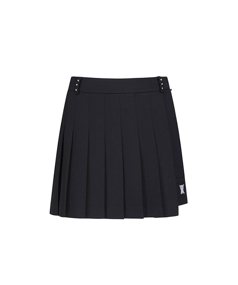 Women's Pleats Half H/PT - Black