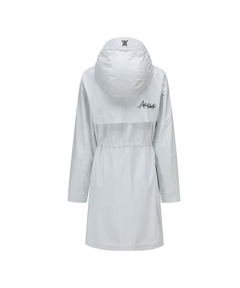 Women Logo Rain JK - Light Grey