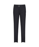 [Legacy Sale] Women's Waist Banding Long Pants - Black