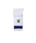Men's Block Socks - White