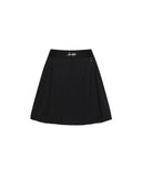 Women's Band Point Balloon Skirt - Black