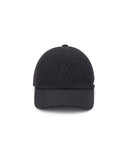 Unisex Applique Cap - Black