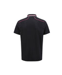 ANEW GOLF Men's SM Knit Collar Short T-Shirt - Black