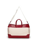 Lock Flap Big Tote Bag - Ivory