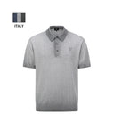 ANEW GOLF Jacquard Knit Polo Shirts - Gray