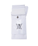 Women's See-Through Knee Socks - White