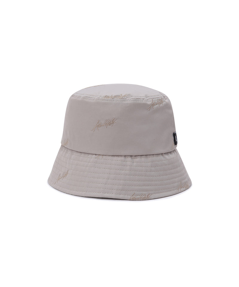 Unisex Embroidery Pattern Hat - Beige