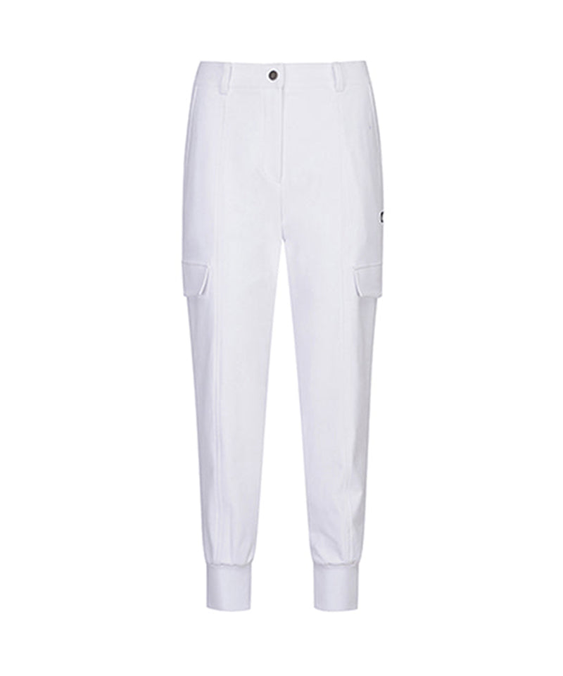 Women's Fall Incision Point Jogger L/PT - White