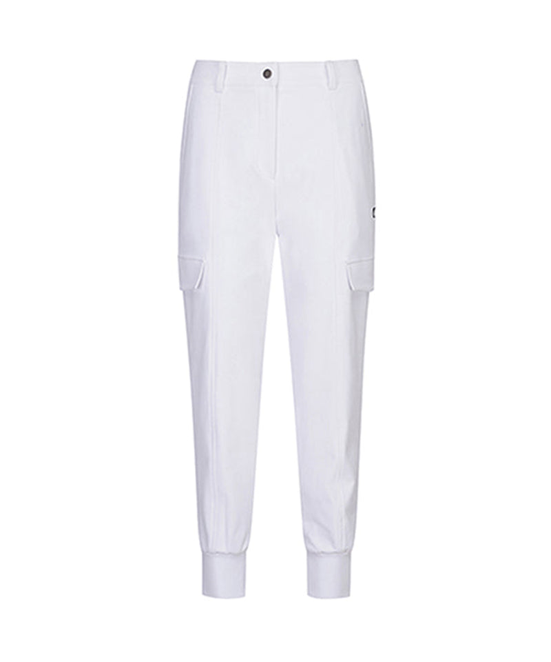 Women's Fall Incision Point Jogger L/PT - White