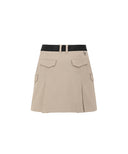 Anew Golf Women's SP Incision Golf Skirt - Beige