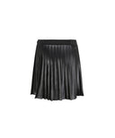 Anew Golf Women's SP Leather Like Pleated Skirt - Black