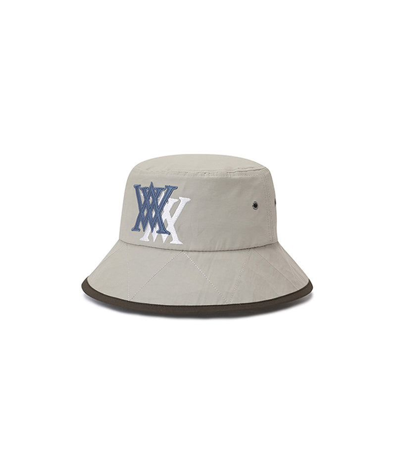 Double Logo Bucket Hat