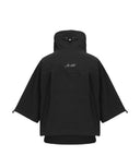 Women's Neck Point Short Sleeve JK - Black