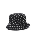 New Pattern Bucket Hat - Black