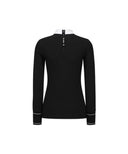 Women's Collar Combination L/TS - Black