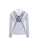 ANEW Golf Women's SP Signature Logo Hybrid Long T-Shirt - White