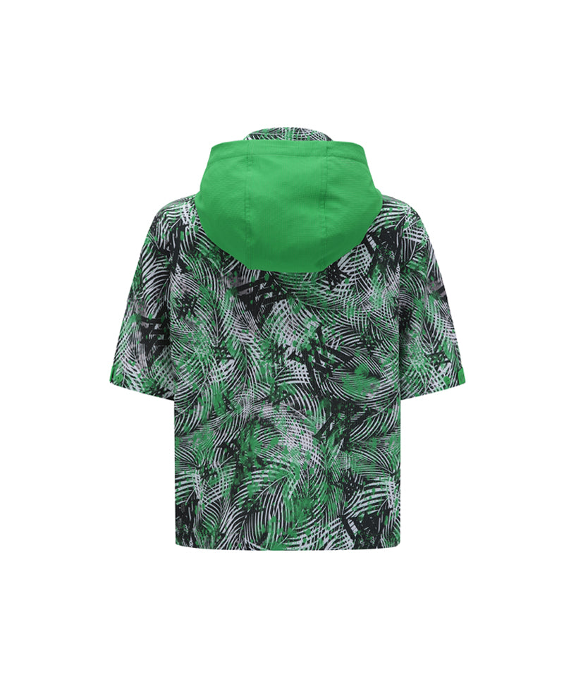ANEW Golf Women's SM Hoody Anorak Jacket - Green