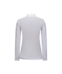 ANEW Golf Women's SM Mock Neck Base Layer - White