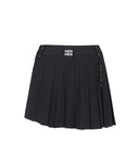 W Lap Pleats HP - Black