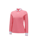 Women's Cuffs Point Long T-Shirt - Coral