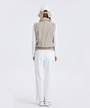 Women's Side Pocket Point Wide L/PT - Off-White