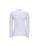 Women's V Neck Long T-Shirt - White