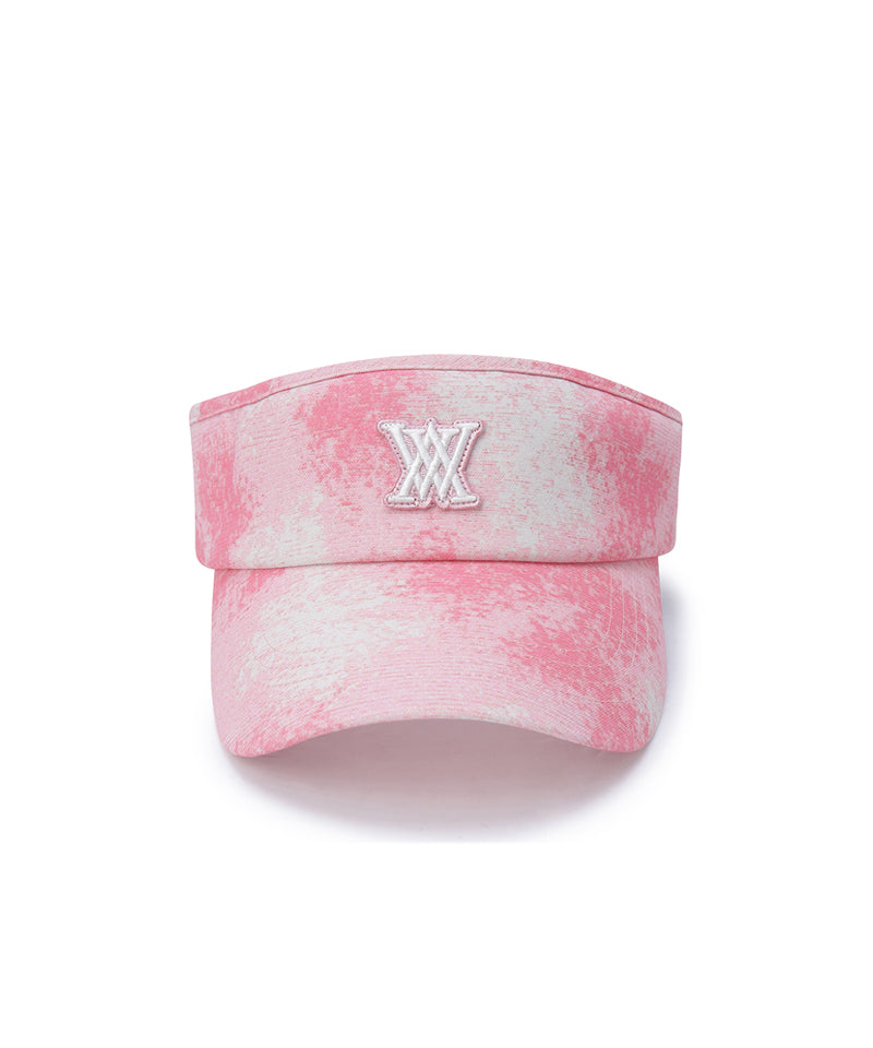 Unisex Color Pattern Visor - Pink