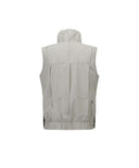 Women's Pleats Point Vest  - Light Beige