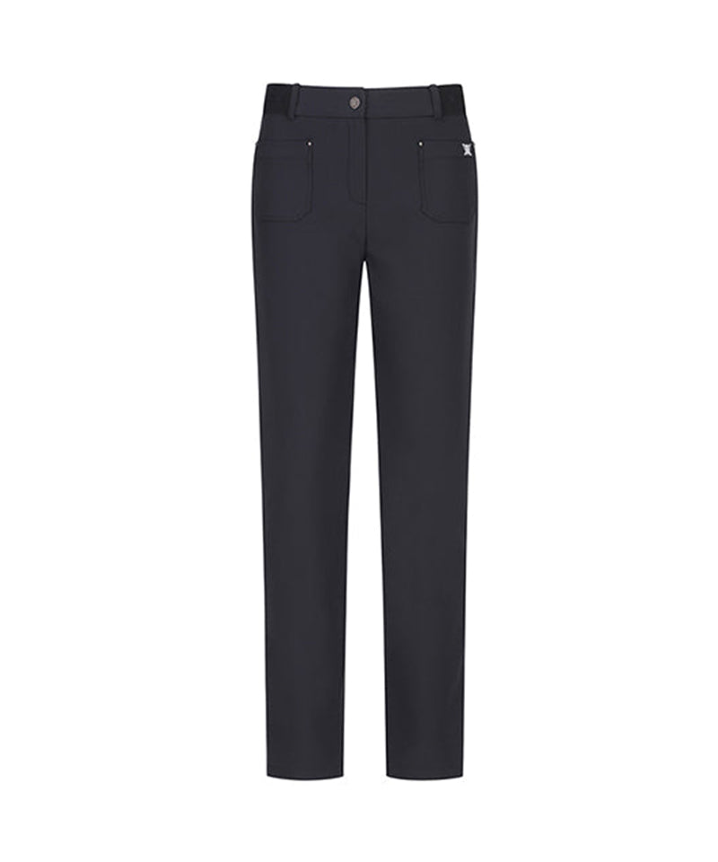 Women's Thin Fleece Basic L/PT - Black