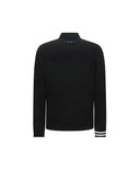 ANEW Golf Men's Camo Pattern Woven Sweater - Royal Blue