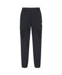 Women's Ribstop Pocket Jogger Long Pants - Black