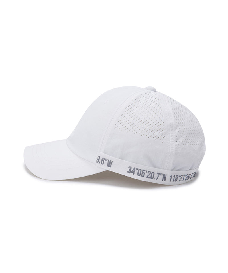 Unisex Strap Cap - White