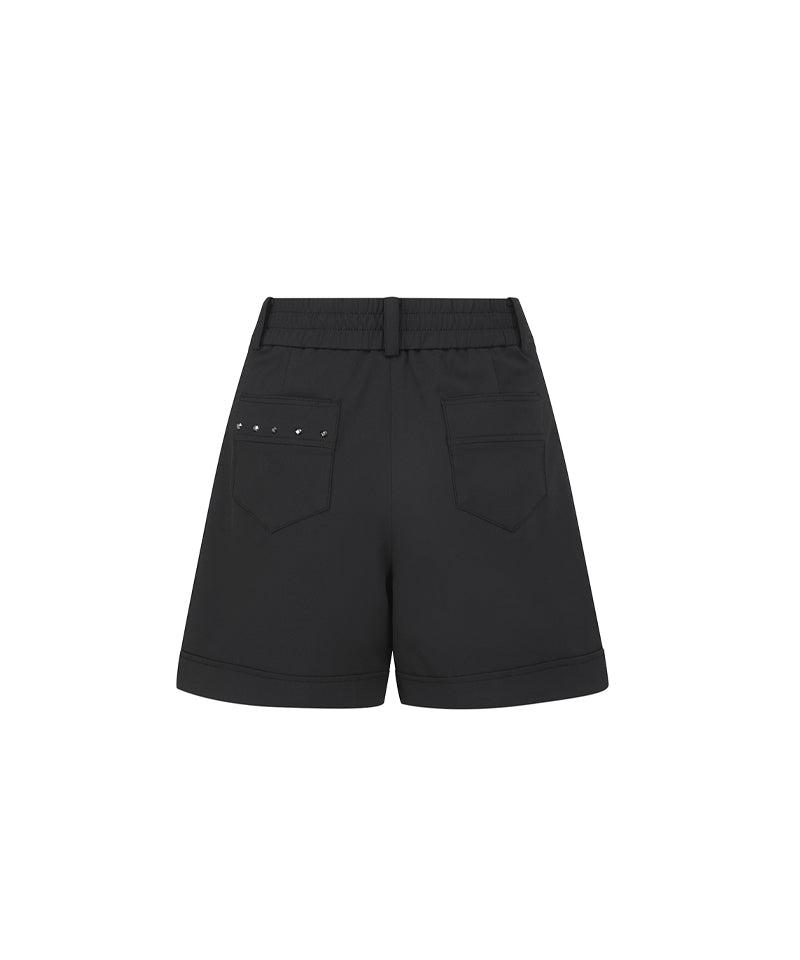 ANEW Golf Women's SM Cargo Half Pants - Black