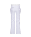 Women's Side Point Boots Cut L/PT - White