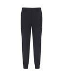 Women's Tricot Jogger Long Pants- Black