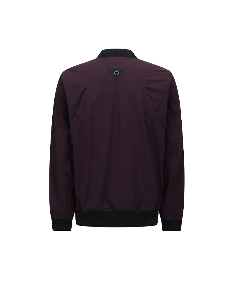 Men's FA Signature MA-1 Jacket - Burgundy