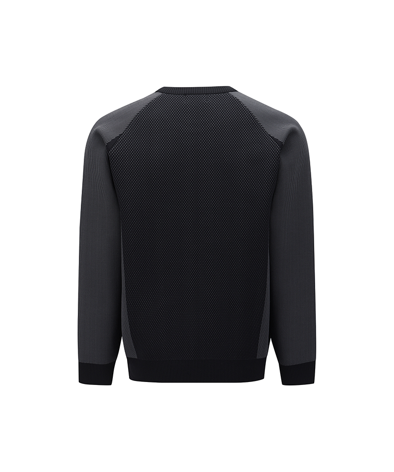 Men's FA Raglan Sleeve Sweater - Dark Grey
