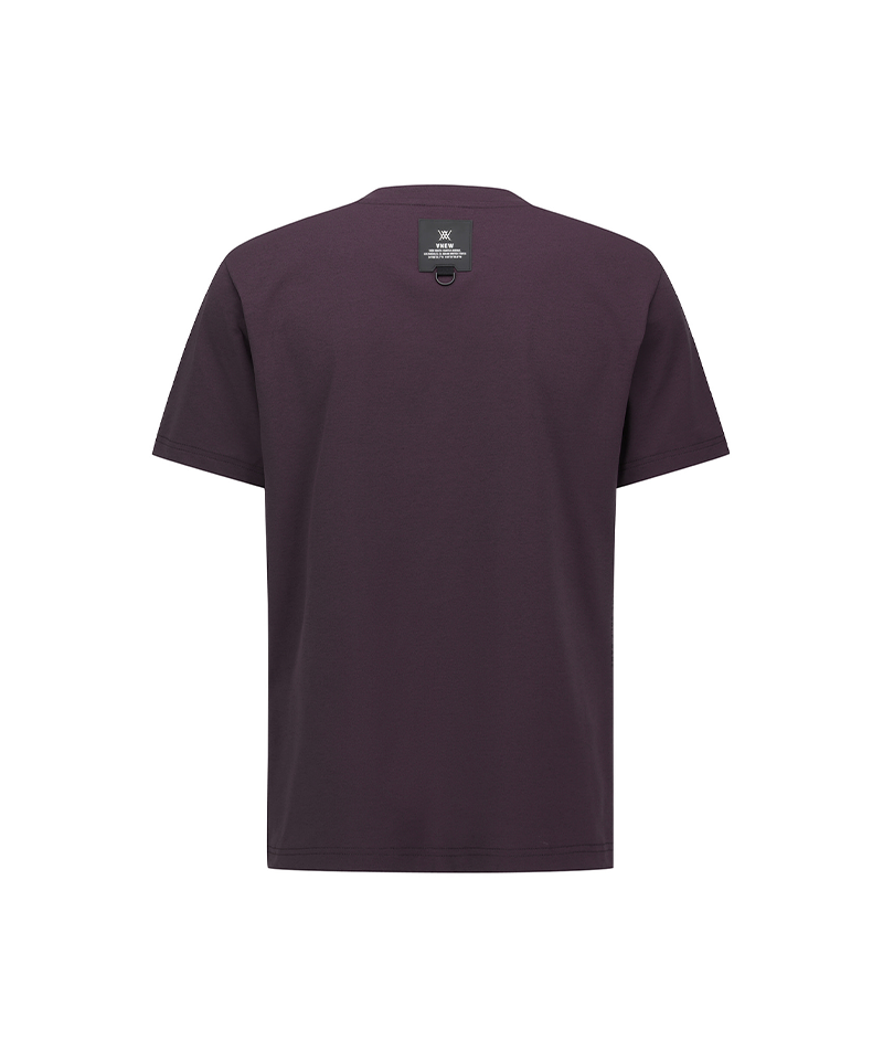 Men's FA Essential Round T-Shirt - Burgundy