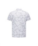 Men's FA Flower Pattern Short T-Shirt - Light Grey