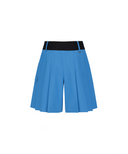 Women's FA Back Pleated Half Pants - Blue