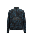 Women's FA Flower Pattern Anorak Jacket - Black