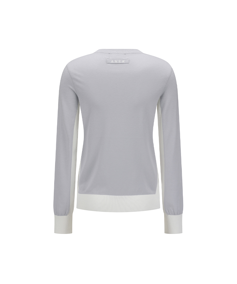 Women's FA Round Sweater - Grey