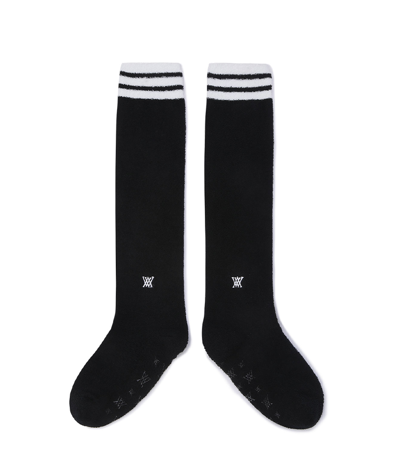 Women's Tactel Knee Socks - Black