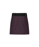 Women's FA Cargo A Line Skirt - Burgundy