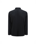 Men's SM Back Air Dot Long T-Shirt - Black