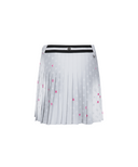 ANEW Golf Women's SM Gradation Pattern Pleated Skirt - Light Grey
