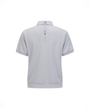 ANEW Golf Women's SM Gradation Pattern Short T-Shirt - Light Grey