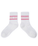 Women's 120 Medium Neck Socks - Off White